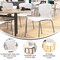 Flash Furniture White Plastic Stack Chair with Lumbar Support RUT-NC618-WH-GG - alternate 9